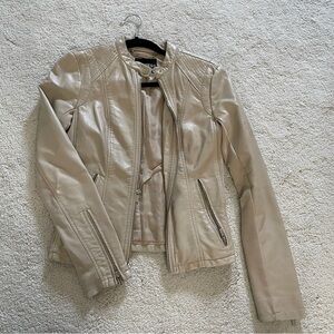 Express faux leather jacket